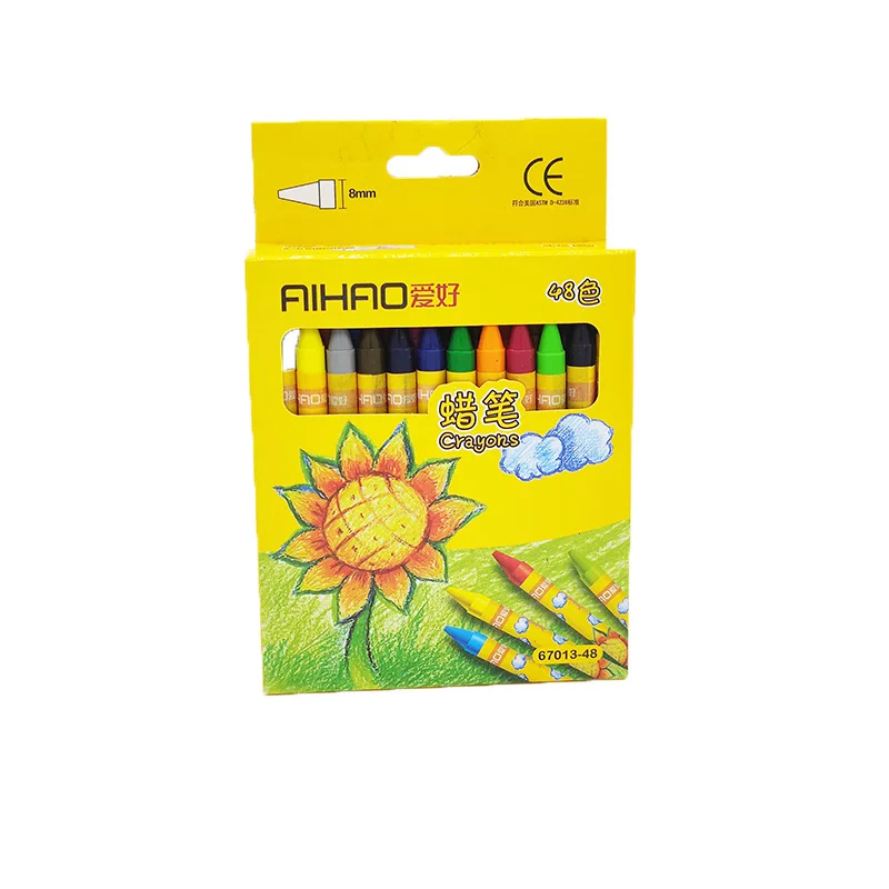 Crayons for Kids 8/12/24 Colors Washable Toddler Crayons Non-Toxic Baby Crayons for Ages 2-4 1-3 4-8 Coloring Art Supplies