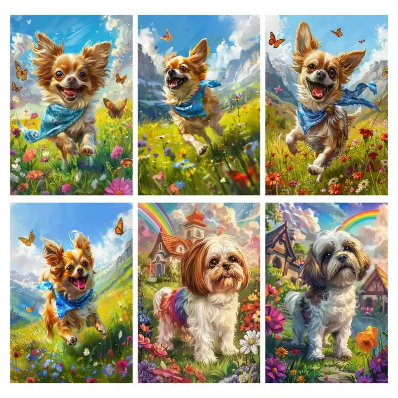 

DIY 5D алмазная живопись полный квадратный/круглый животное Алмазная мозаика ручная вышивка стразами домашний декор подарки