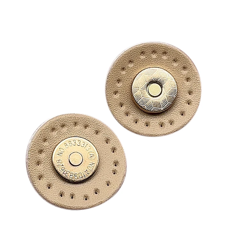 5sets/lot Magnetic Snap Fasteners Clasp Buttons Handbag Purse Wallet Craft Bags Parts Accessories Adsorption LeatherBuckle 30mm