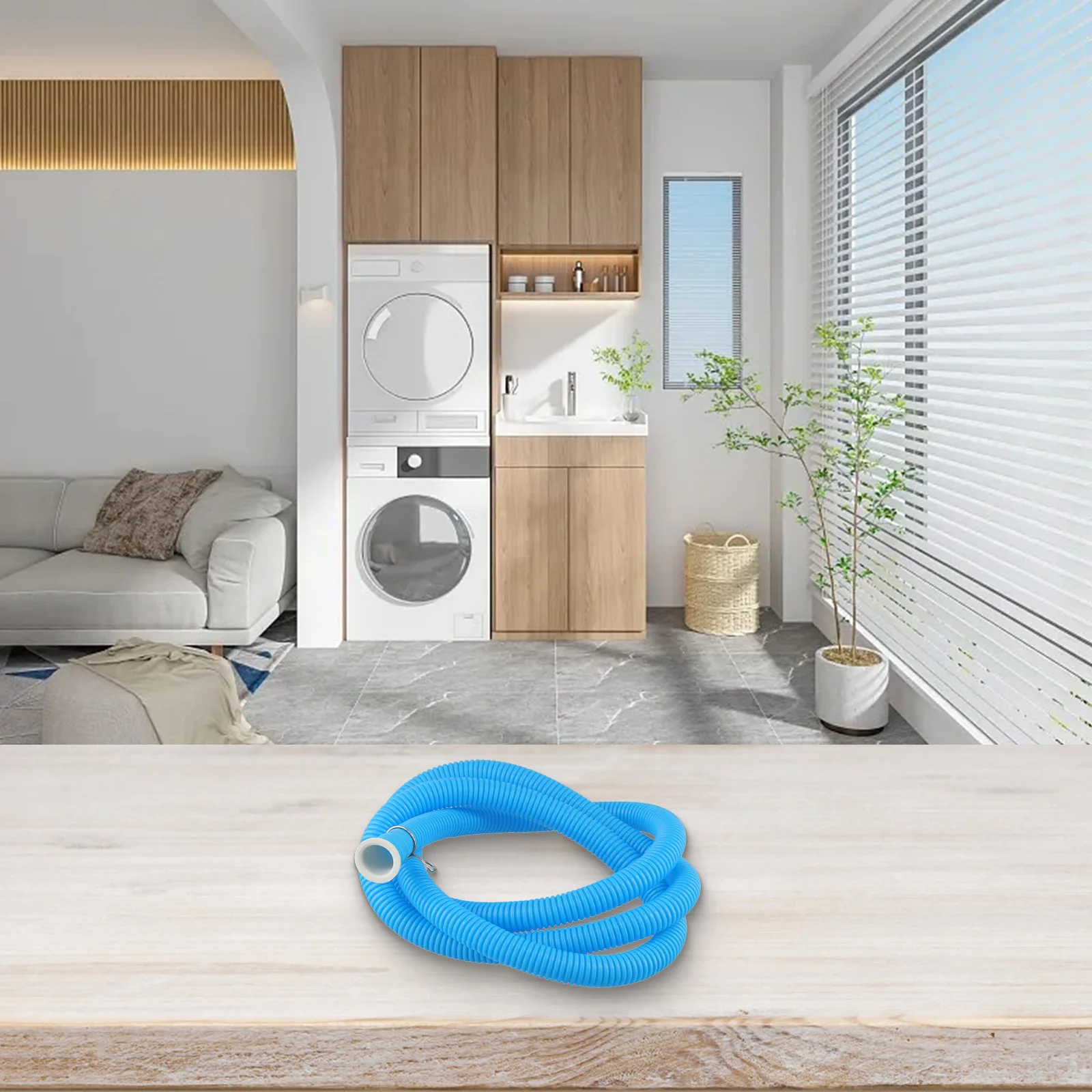 Pièces de rechange pour unités de climatisation, tuyau de vidange AC pour unités de climatisation, joint étanche, diamètre extérieur 3/4 pouces, longueur 5,2 pieds