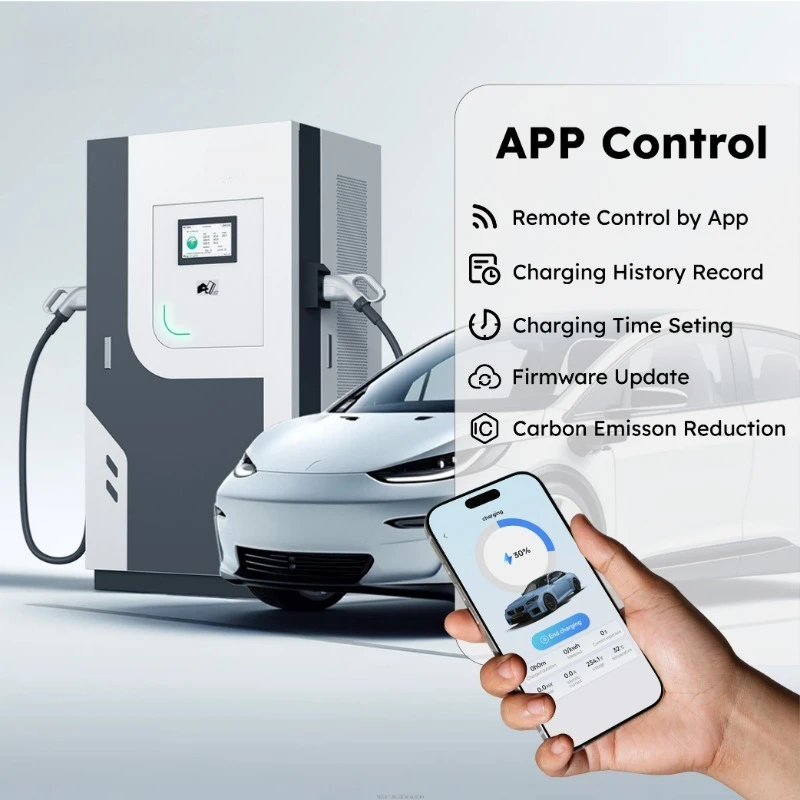 PENODA Ultra Fast 60-240KW DC Commercial EV Charging Station IP55/IK10 Protection 4G/WiFi OCPP 1.6J New Floor-Mounted Electric