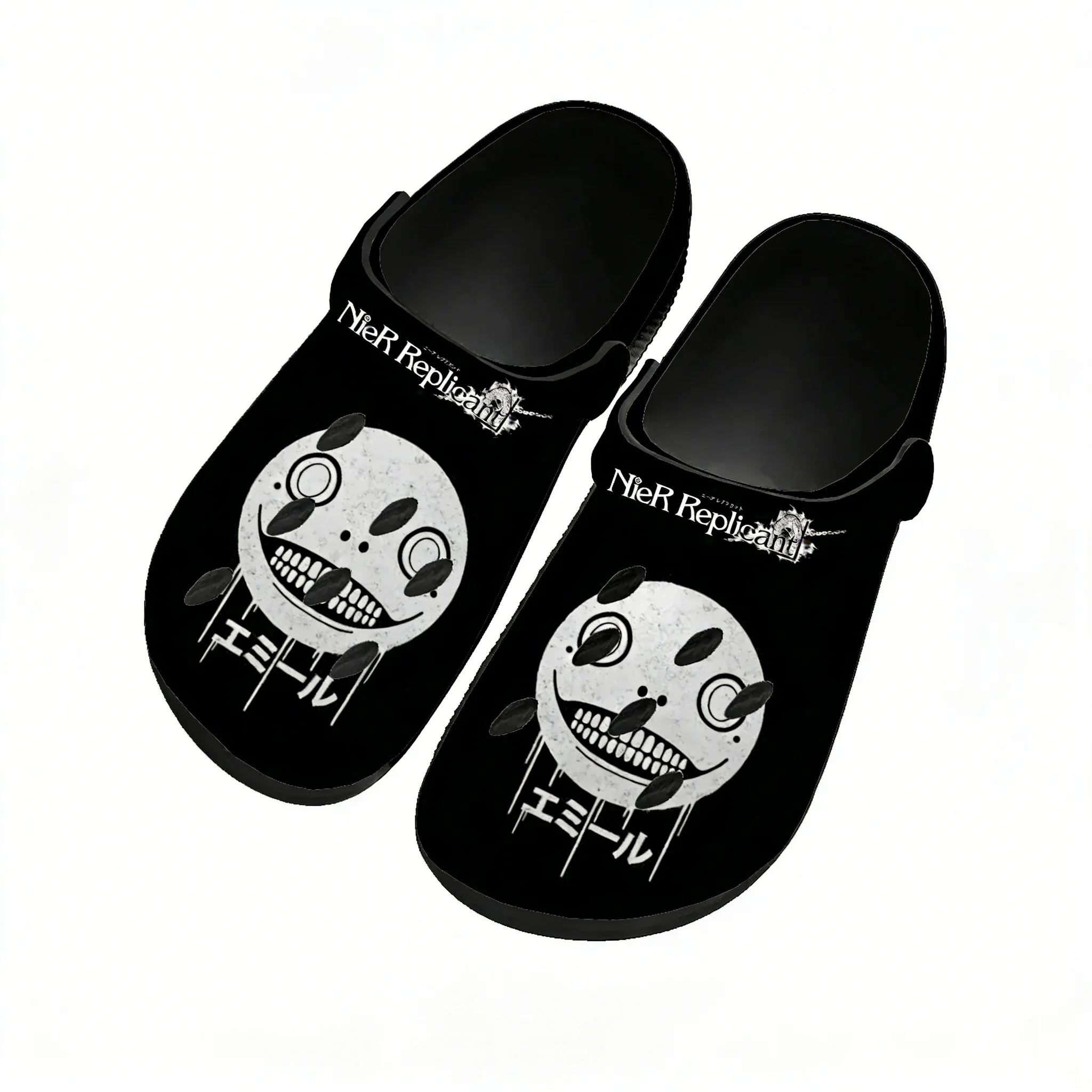 Nier Replicant Water Shoes Mens Womens Comfortable Fashion Home Garden Clogs Customizd Sandals Beach Breathable Hole Slippers