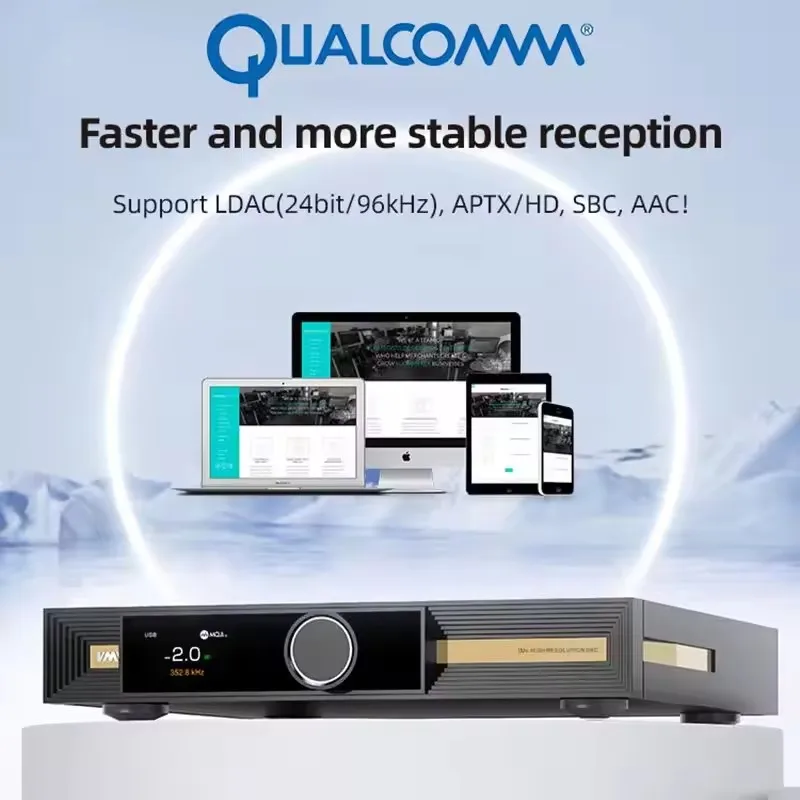 SMSL VMV D2R Hi-res Audio Decoder ROHM Flagship DAC BD34301EKV Bluetooth5.1 USB DAC XMOS XU-316 MQA-CD Decoding PCM768kHz DSD512