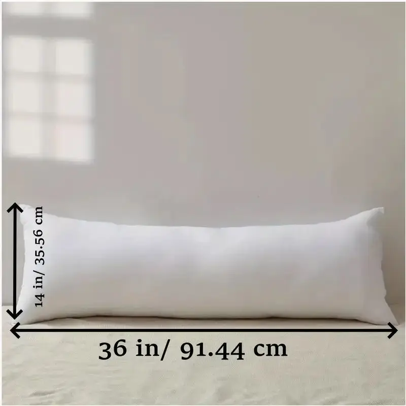 Versão regular Body Pillow 14 × 36 polegadas, 1 pacote universal