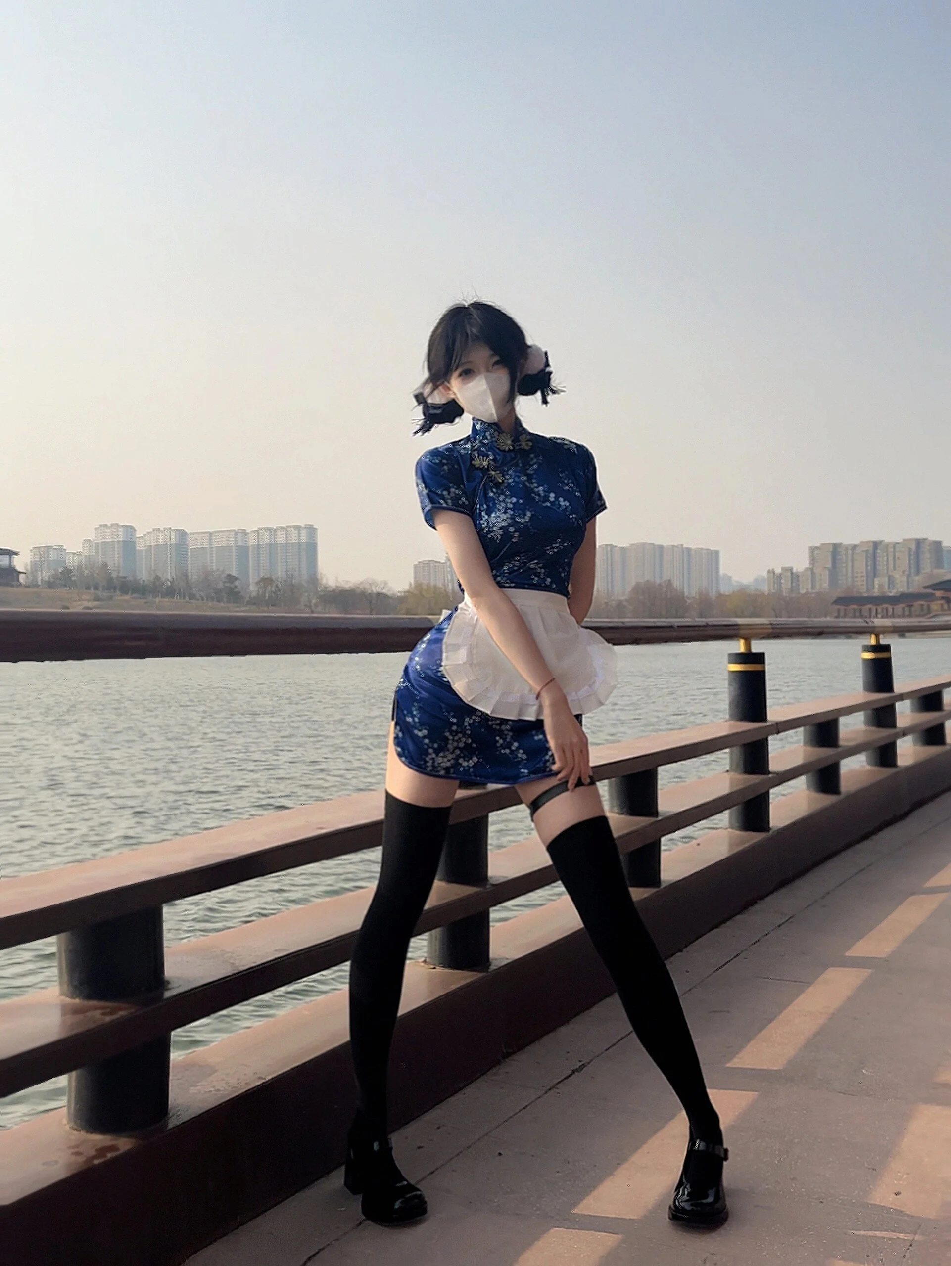 New Chinese Sle  Dr loween Cisas Cosplay orm Soft Girl Maid Skirt ort  Daily Wear
