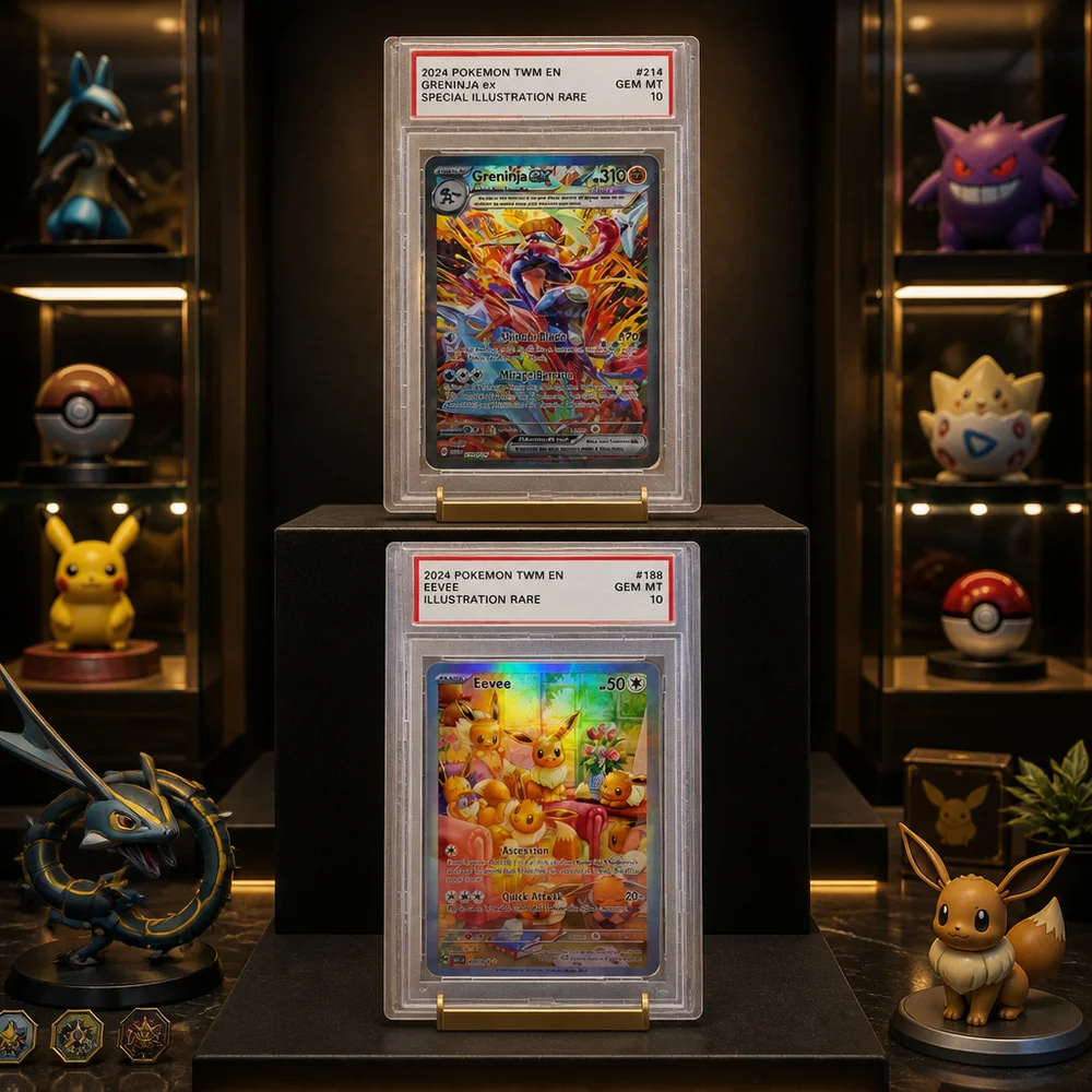 PTCG 2 Styles DIY Rating Card Collection Card Copy 10Points Rating Card Game Gift
