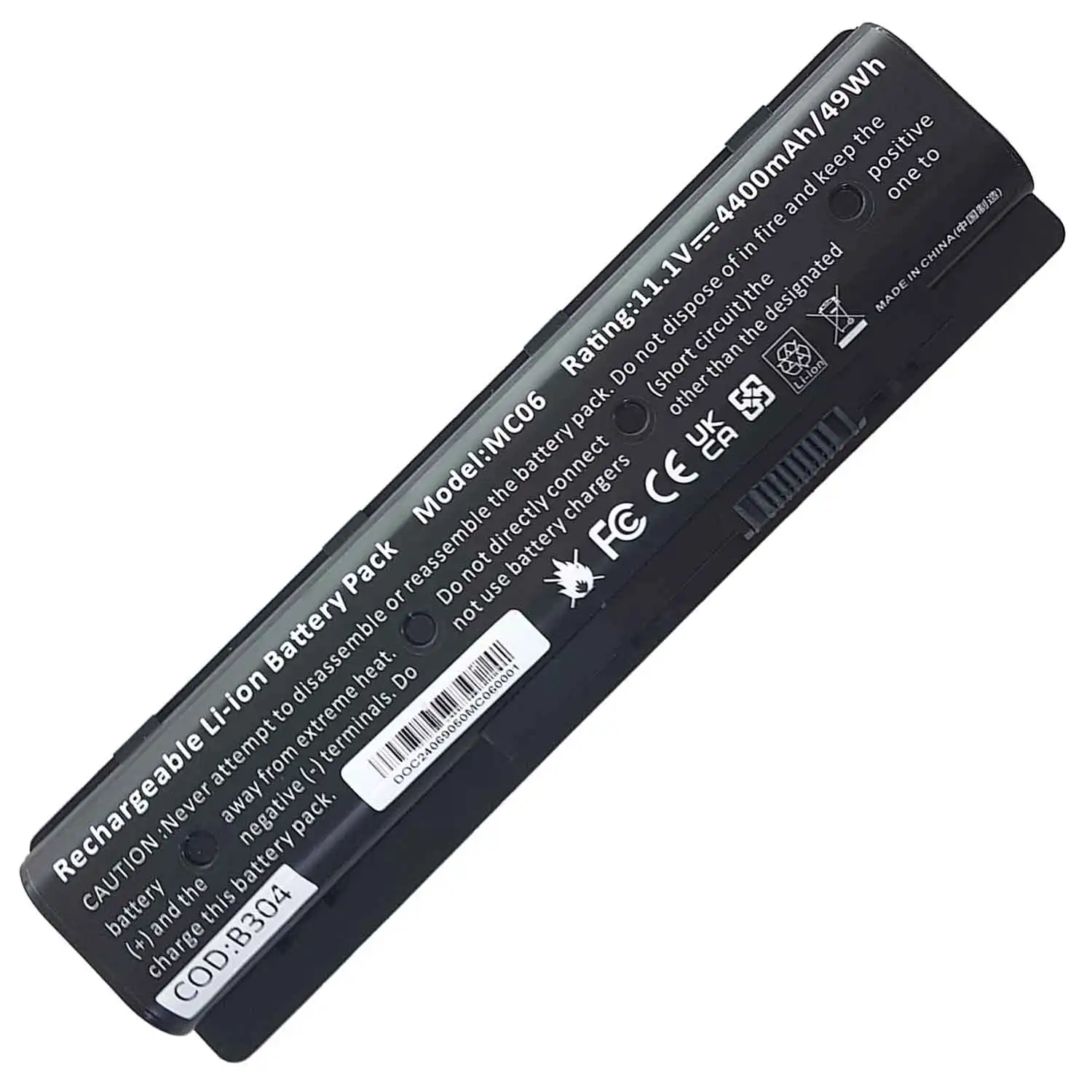 Compatible Battery HP Enving 17-n000na 17-r003tx 17-n000nf Mc06 807231-001 Hstnn-pb6l Hstnn-pb6r 15-ae100na 15-aexx Notebook