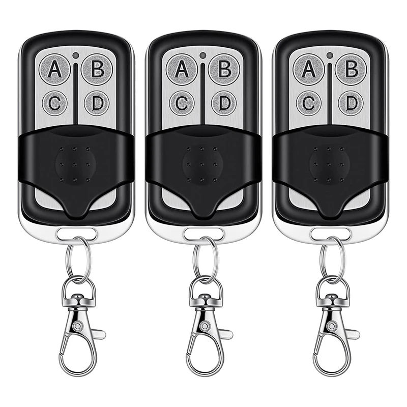 3Pcs Universal Garage Door Remote Control Compatible With Liftmaster Craftsman Garage Door Opener