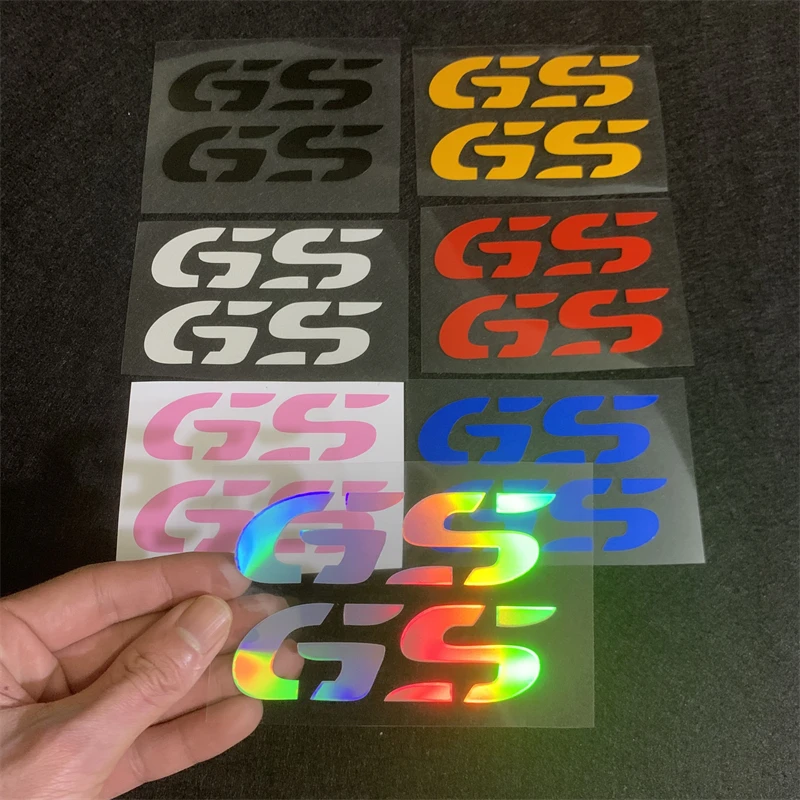 2Pcs Motorcycle Waterproof Reflective Sticker R1250R1200GS Waterbird Modification for BMW F650 F700 F750 F800 F850 R1250 R1200GS