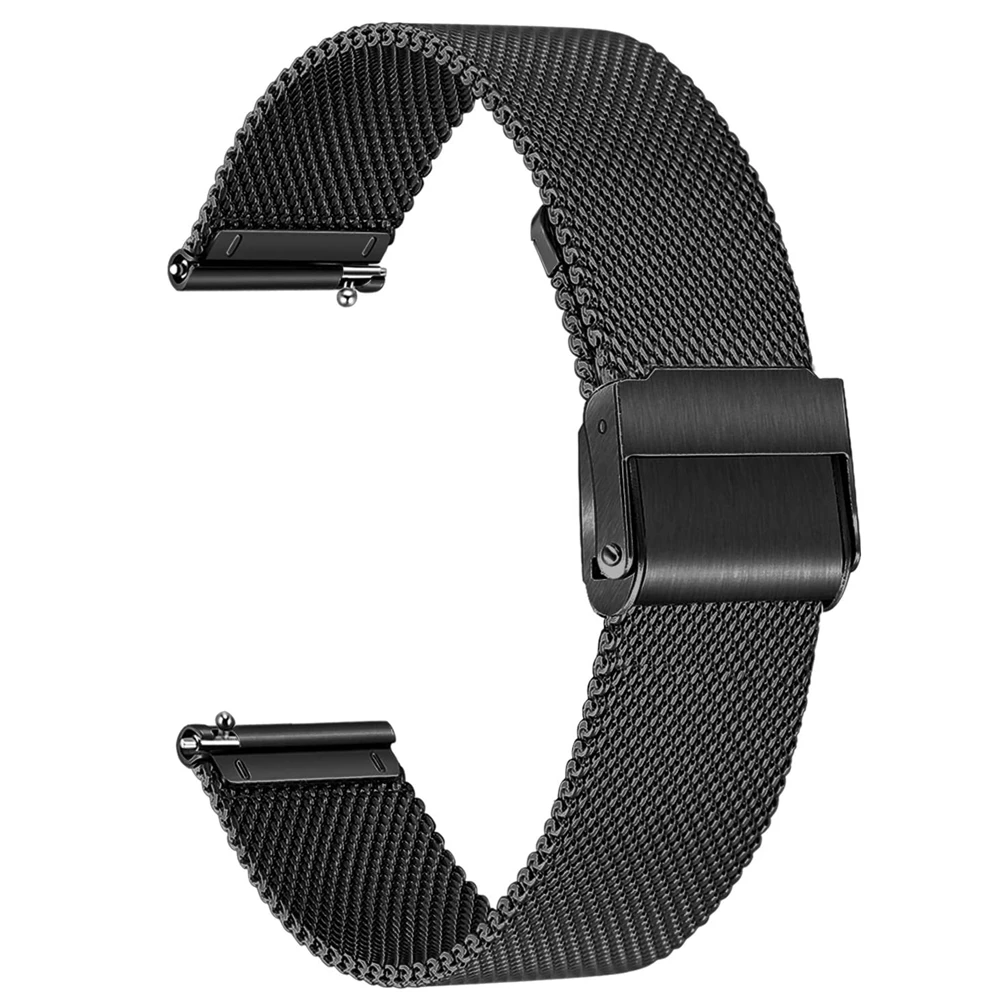 Garmin Garmin move HR/garactive 3 4 4S kordon akıllı saat için paslanmaz çelik kayışlar GarminMove 3/GarminMove Luxe için Metal bilezik