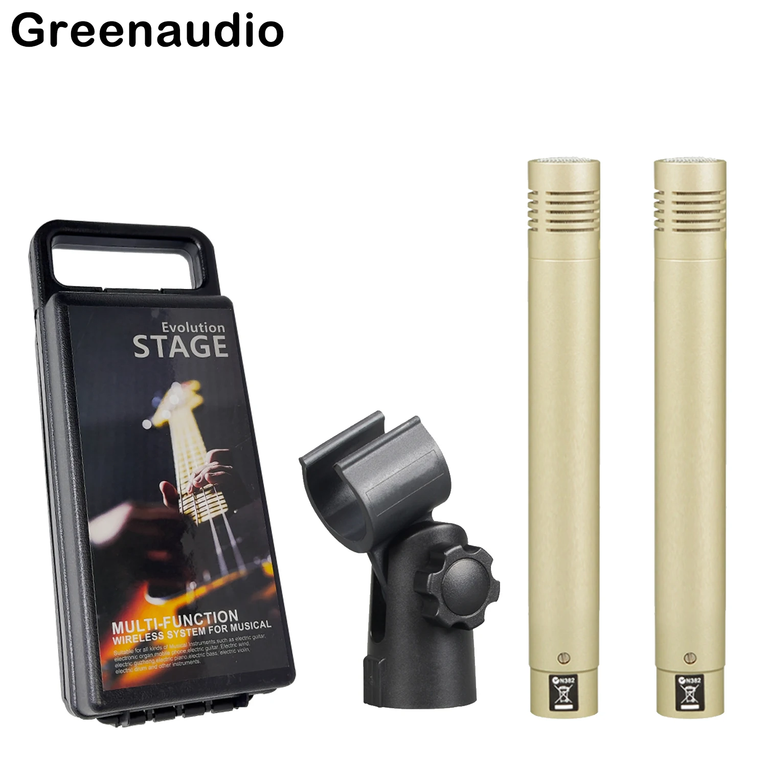 GAM-DK10 ميكروفون مكثف للأدوات الصوتية الصغيرة الاحترافية، مع قلب الميكروفون، مدمج ومريح #4