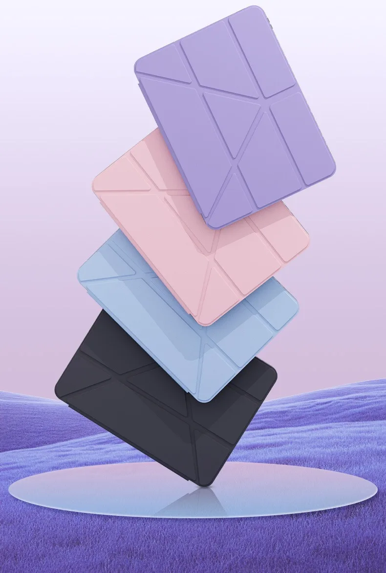 

Suitable for iPad 10th and 11th generation cases. Y-shaped design, lightweight and thin, with anti-bending and anti-drop acrylic