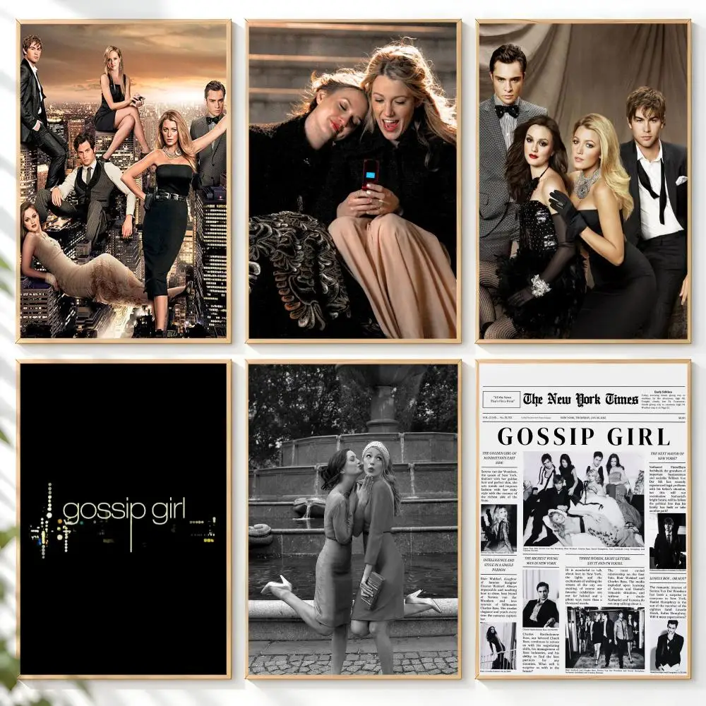 Hot G-Gossip TV G-GirlS Poster Home Artwork For Living Room Bedroom Office Dorm Apartment Gift