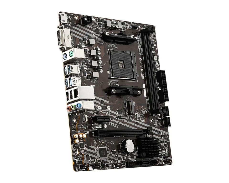 MSI A520M-A PRO + Ryzen 5 5500 セット Amazon.com: INLAND AMD Ryzen 5 5500 Unlocked Desktop Processor