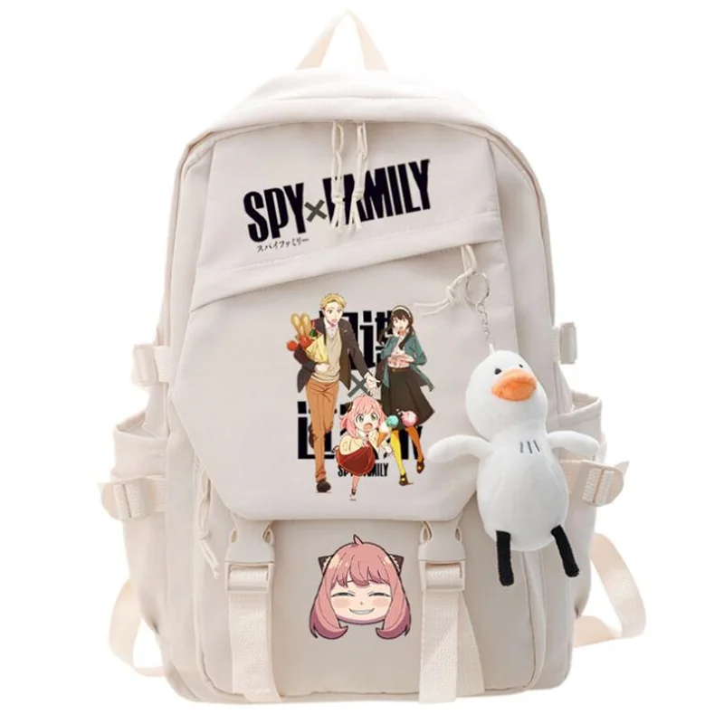 Anime SPY×FAMILY Cartoon Backpack Mochila Teenarges Schoolbag Cute Anya Men Women Causal Shoulder Laptop Outdoor Bags