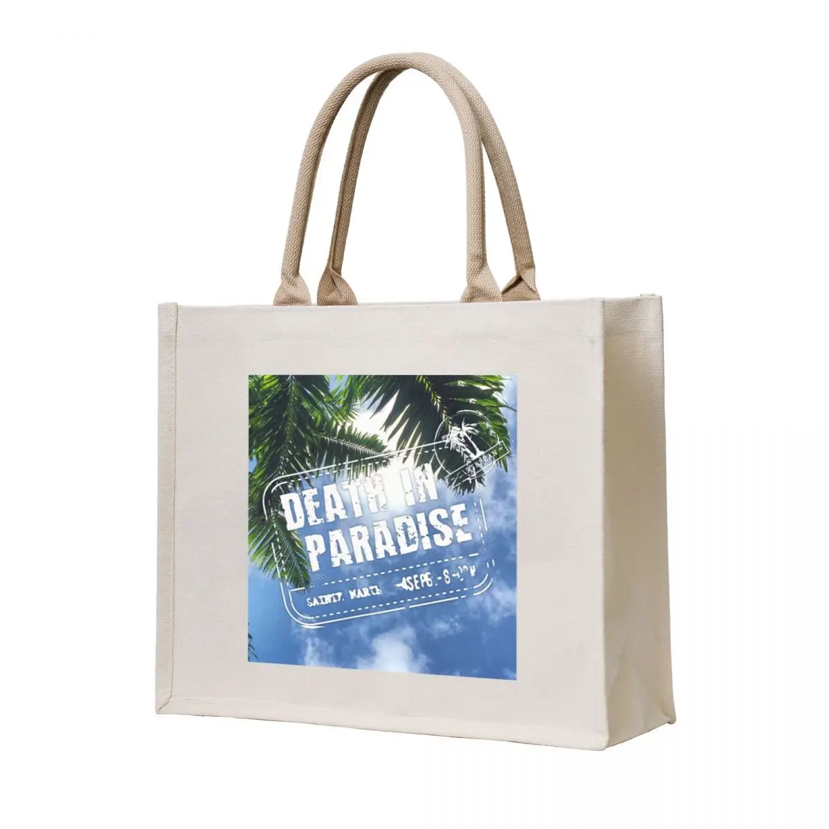 

BBC Death in Paradise Logo Tote Bag Gift bags Big bag women shoping bag