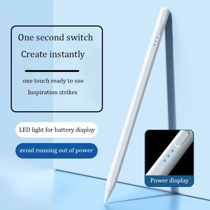 

Для Apple Pencil 2 Gen Bluetooth Магнитная сенсорная ручка для iPad карандаш для iPad Air 4 5 Pro 11 "12,9" стилус емкостная ручка 2022