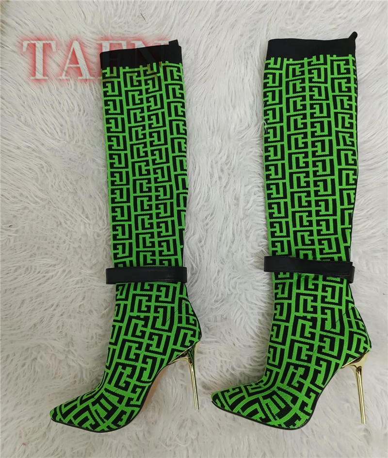 Botas de Meia Elásticas Femini - Knee High Sock Women avaliação e preço