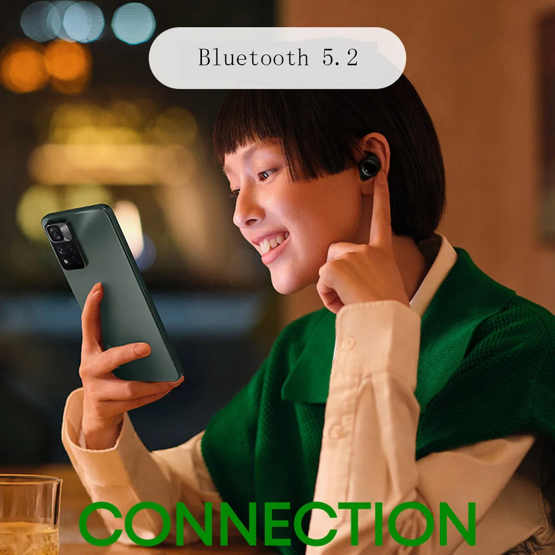 سماعة أذن Xiaomi Redmi Buds 3 Lite بلوتوث 5.2 IP54 عمر البطارية 18 ساعة Mi Ture سماعات أذن لاسلكية إصدار الشباب