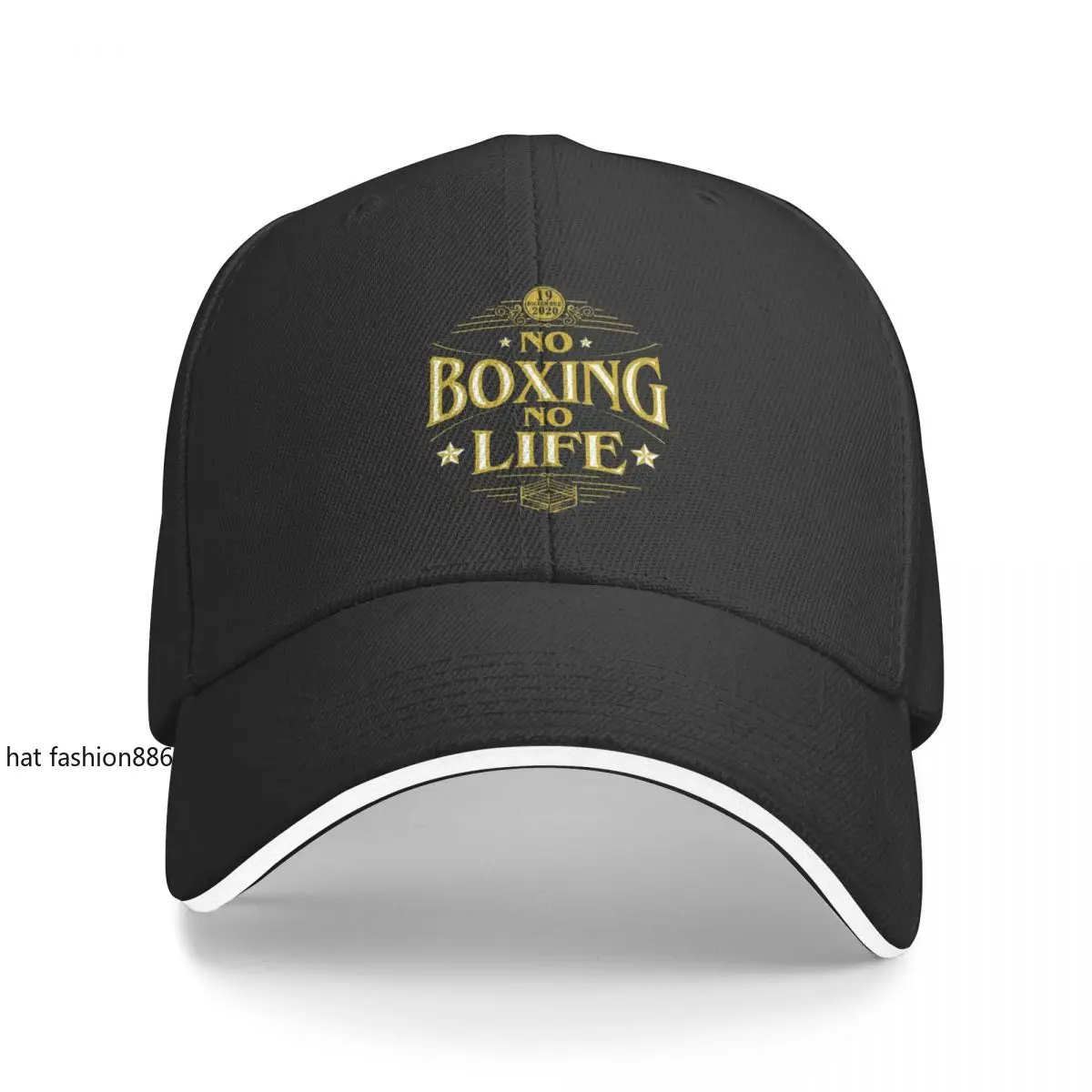 Golden No Boxing No Life Summer Baseball Caps Women Men Adult Male Beach Dad Hats Snapback Cap