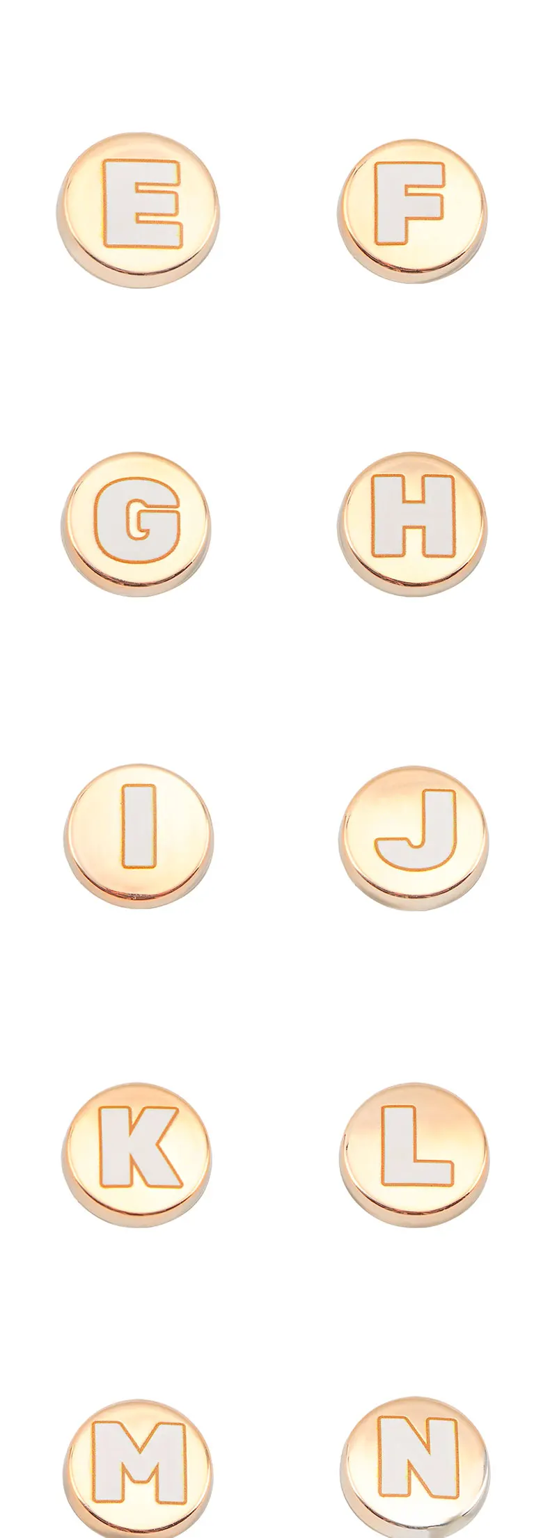Bling Gold Buchstaben Schuh Charms für Clog Sandalen Schuh Dekoration Alphabet Charaktere Schuhe Pins für Junge Mädchen Männer Frauen 1PCS – Detail 8
