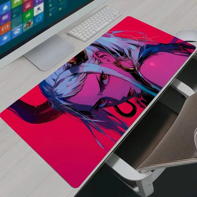 One Piece Yamato Mauspad, Notebook, Gamer, große Tastatur, rutschfester Gummi, Computerteppich, Schreibtischunterlage, PC-Gamer-Mauspad, Jugendgeschenke