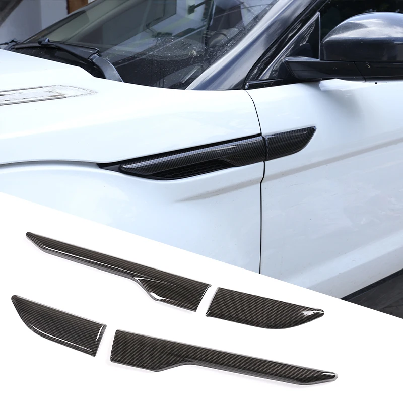 Auto-Frontkotflügel-Seitenkühlergrill-Luftauslass-Zierleiste für Land Rover Range Rover Evoque 2012-2018