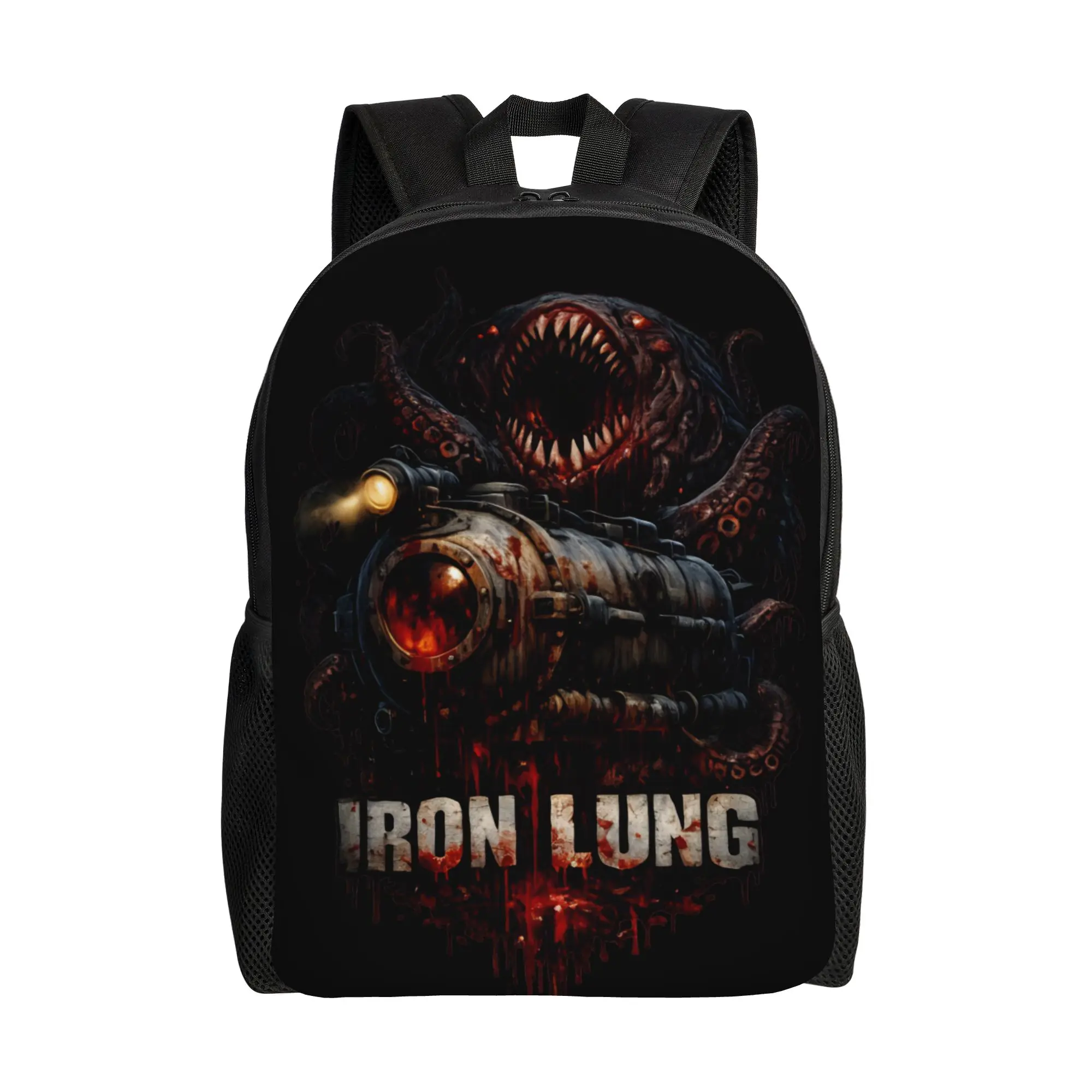 

Стильный рюкзак Horror Iron Lung Film с карманом, для старшеклассников, для походов и путешествий, городской рюкзак для мужчин и женщин, сумка для ноутбука через плечо