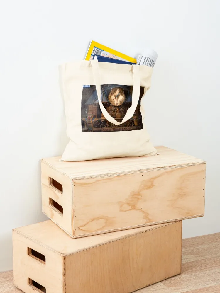 Great Wolf Lodge Great Clock Tower Dells1 Tote Bag Women's bag bag luxury women Portable shopping tote canvas