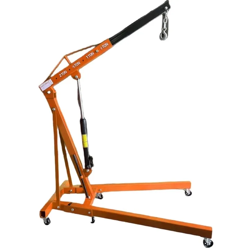 Engine Crane Hydraulic Manual Store Car Hoist Engine Crane Crane For Sale