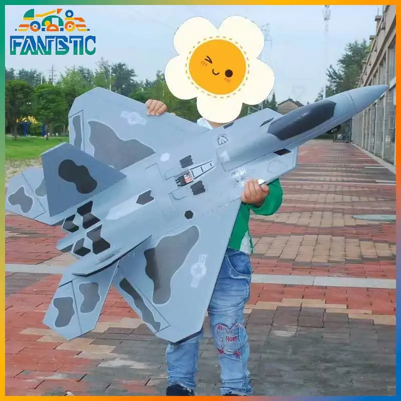 F22 50mm Conduit Aircraft Fighter Remote Control Fixed Wing Model Airplane Toy For Sports Entertainment And Cultural Goods