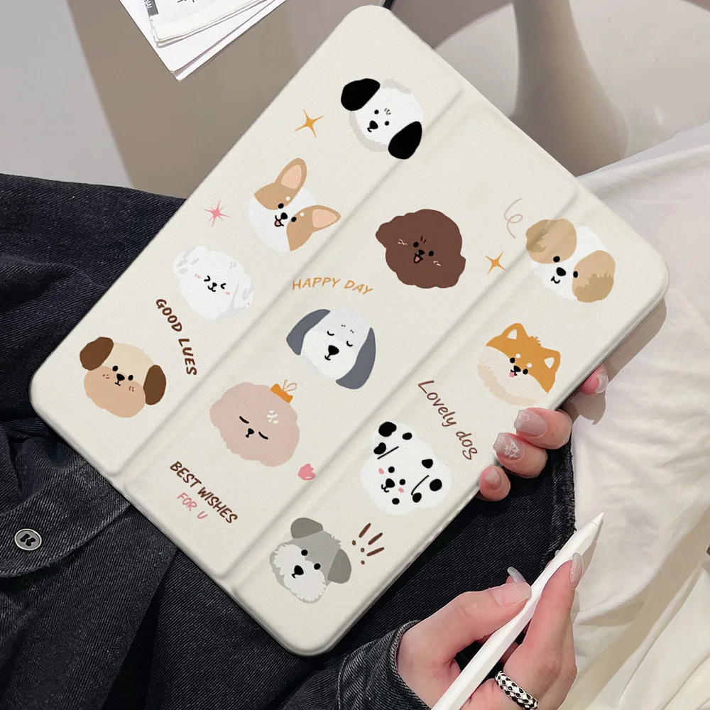 Cute Puppy Wish Tablet Case for iPad 10.2