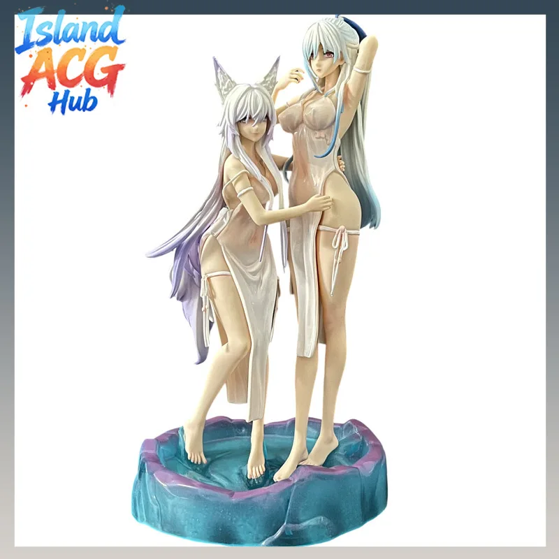 

Plot Version Jingliu and Baiheng Dual Pose Figure Anime Beauty Girl Model Desktop Decor Collectible Gift for Fans