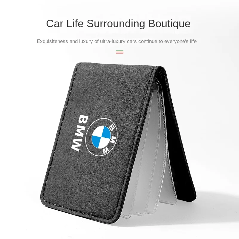 Car Wallet Driver License ID Passport Card Package for BMW M F31 F34 F32 E52 E53 E60 E90 E91 E92 E93 F01 F30 F20 F10 F15 M3 M5