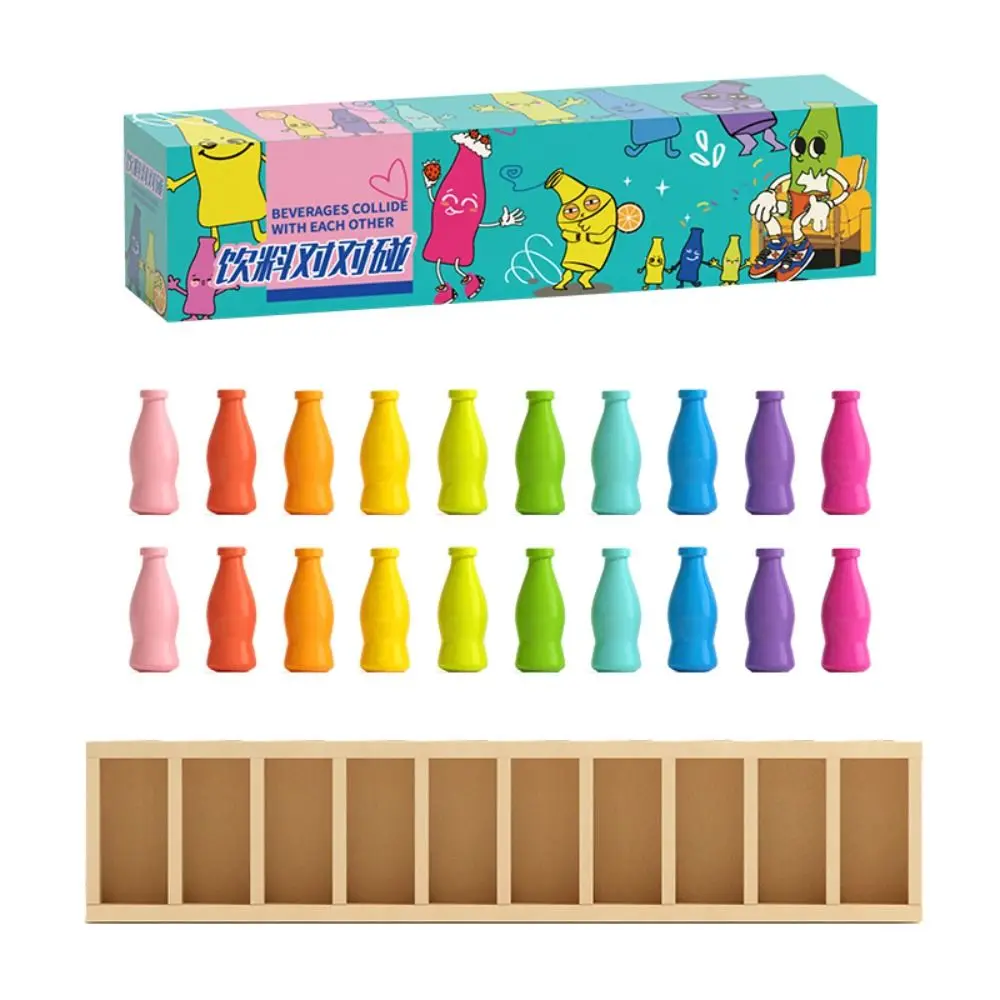

Wood Memory Pairing Game Memory Training Fine Motor Drink Color Sorting Cup Early Education Learning