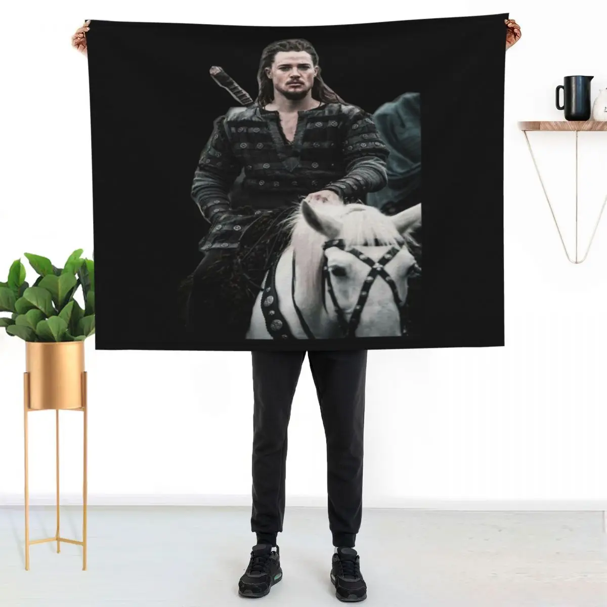 Funny Gifts Uhtred Of Bebbanburg Gifts For Birthday Throw Blanket Blankets For Baby Soft Big Giant Sofa Luxury St Blankets