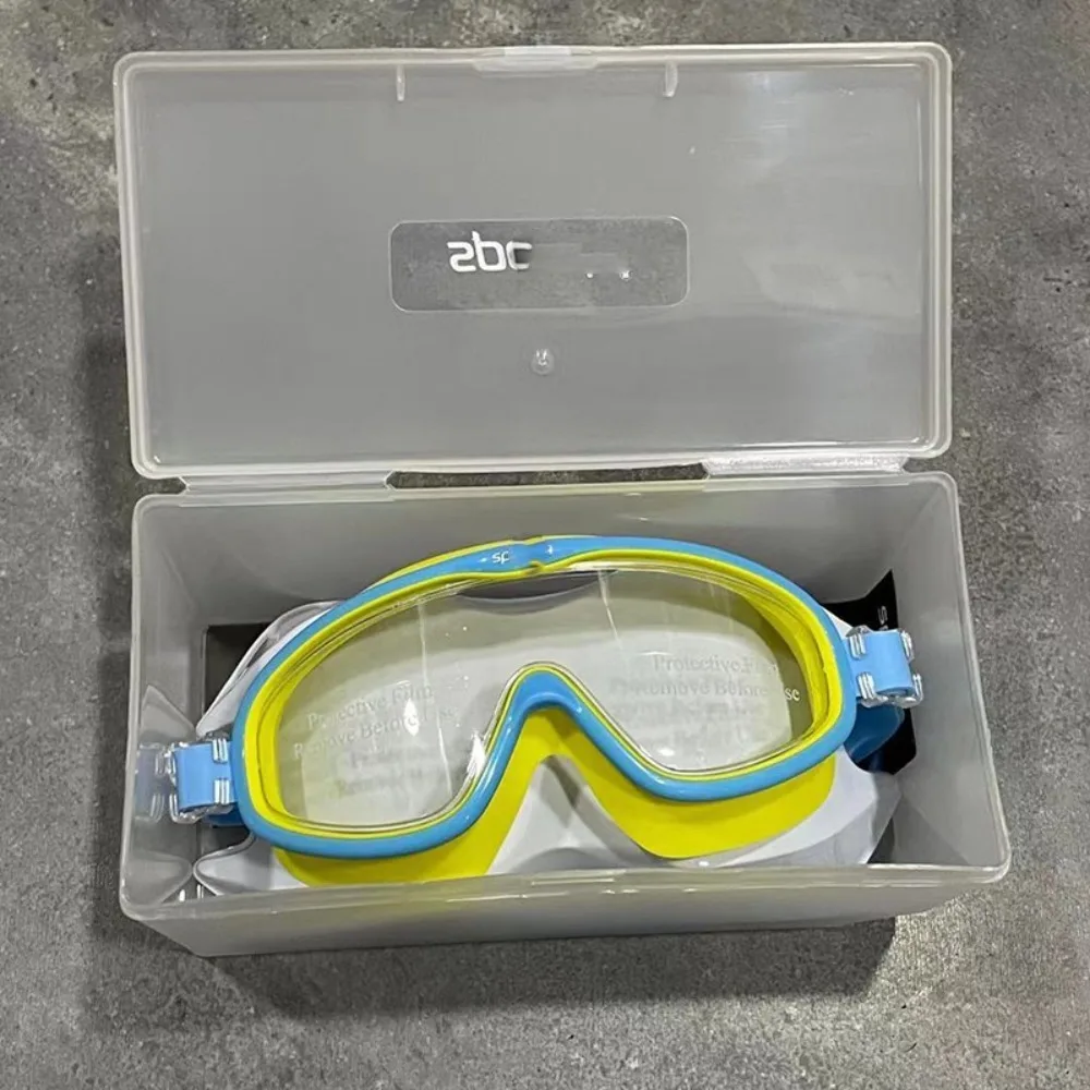 نظارات سباحة مقاومة للماء للأطفال ، معدات بلاستيكية شفافة ، نظارات مضادة للضباب للسباحة ، جديدة