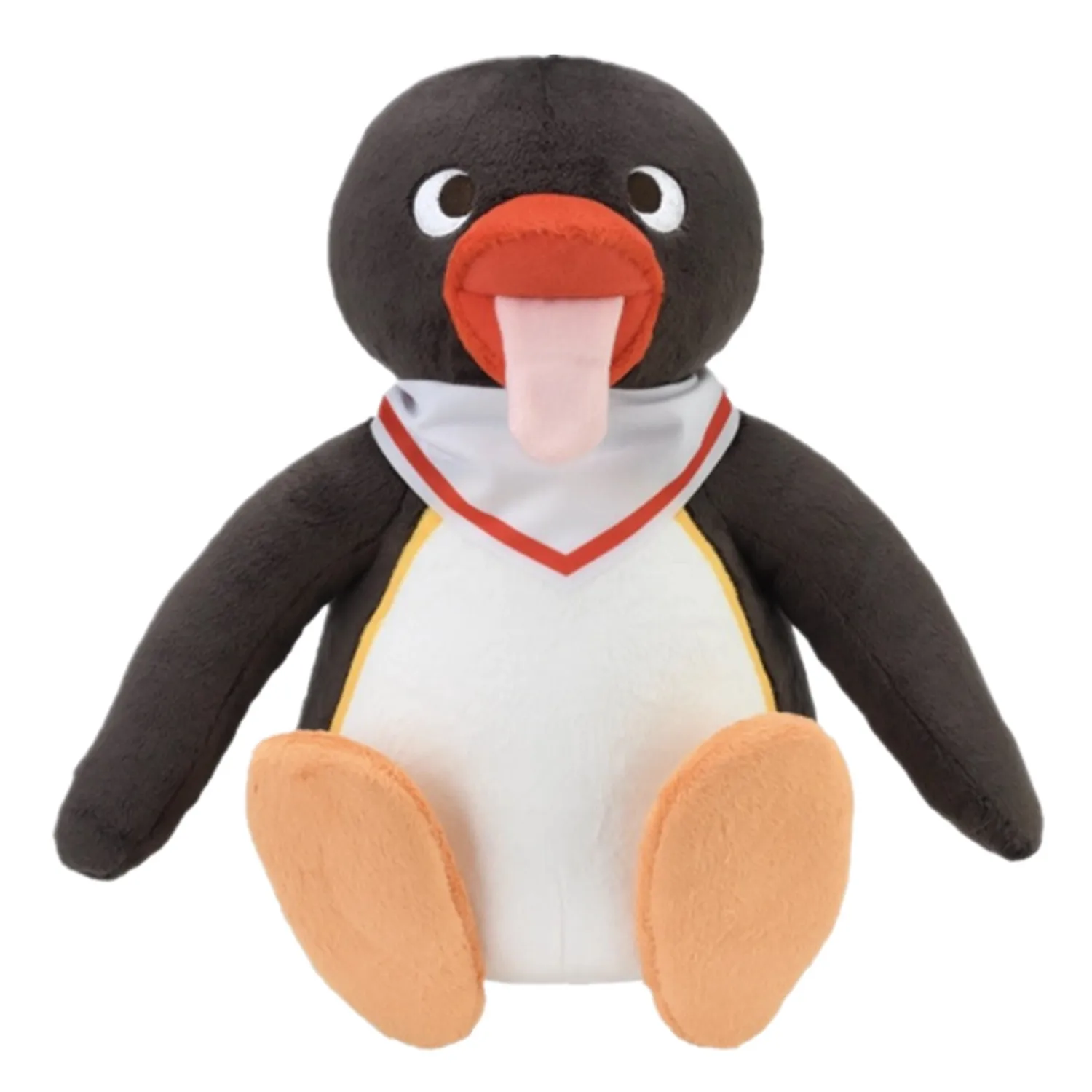 Nuovo Kawaii Carino Pingu Pinguino Lingua fuori Peluche Bambini Animali di Peluche Giocattoli Per I Regali Dei Bambini 30 CM
