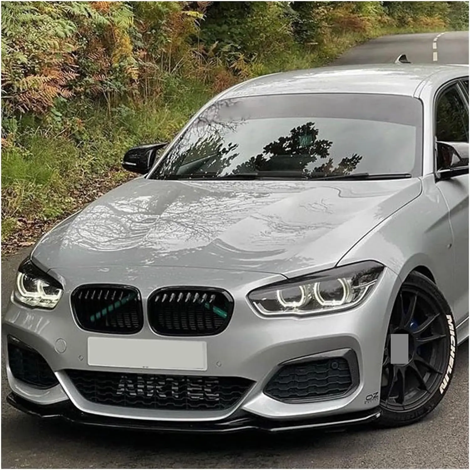 Car Front Bumper Lip Splitter Diffuser Body Kit Spoiler For BMW 1-Series F20 F21 2015~2019 118i 120i M135i M140i M Performance