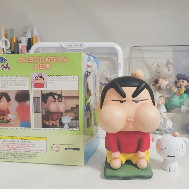 13\17cm Crayon Shin-chan Anime Figure Punishment Kneeling Series Model Dolls Action Figures Collection Cartoon Decor Kids Toy Gi