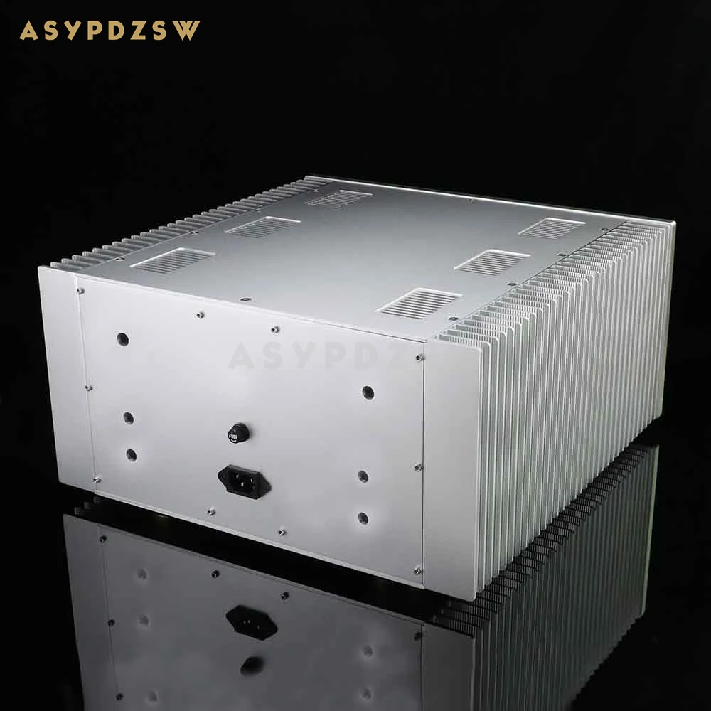 WA112 Aluminum enclosure Preamp chassis Power amplifier case/box size 412*413*200mm