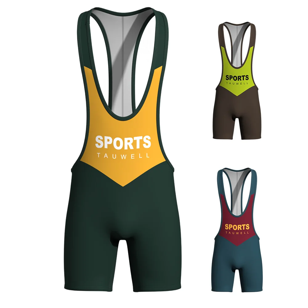 

Men's Multi-Function Training Bodysuit Wrestling Singlet for Running Bodybuilding Cycling & Weightlifting