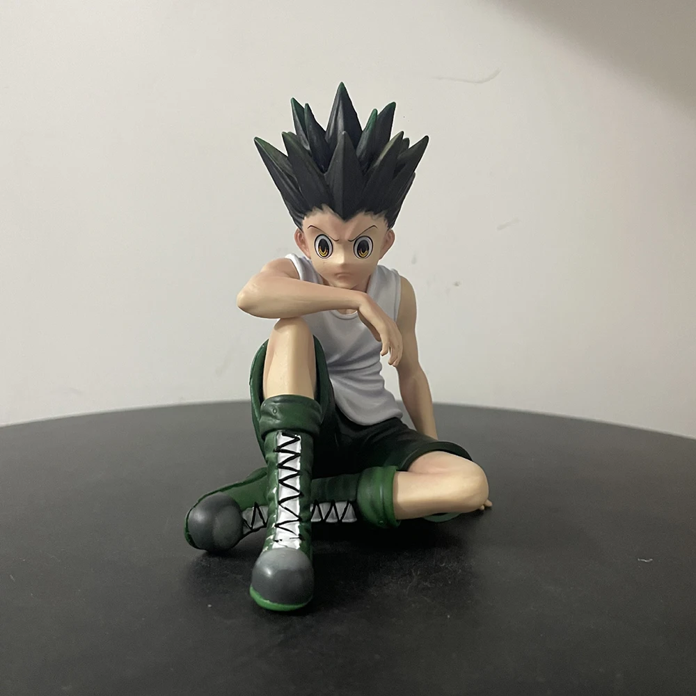 11cm HUNTER×HUNTER Killua Zoldyck GON FREECSS PVC Action Figure Anime Figure Model Toys Collection Doll Birthday Gift