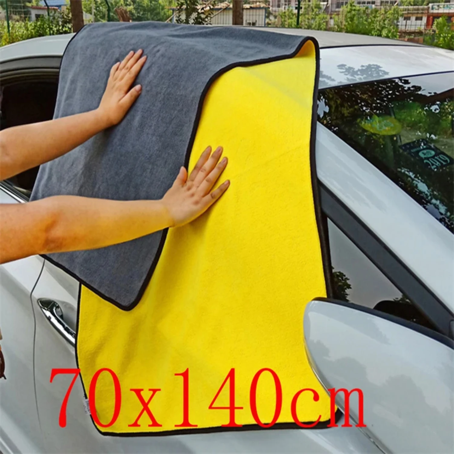 

Big Car Wash Microfiber Towel Car Cleaning Drying Cloth Car Care Cloth Microfiber Towel Car Microfiber Cloth Super Absorbent