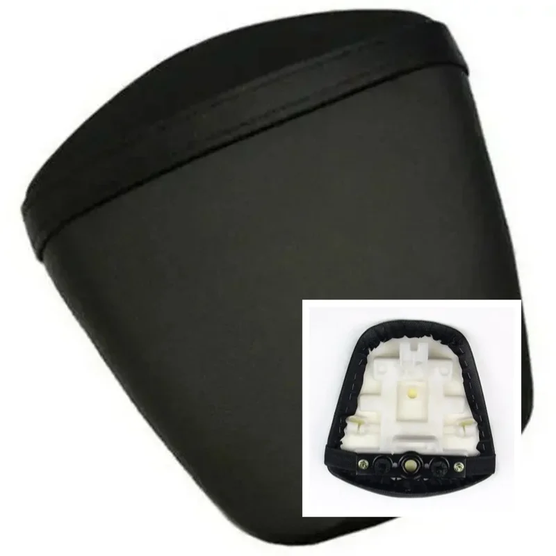 Black Rear Pillion Motorcycle Sport Passenger Seat For 11-12 Suzuki GSXR 600 750