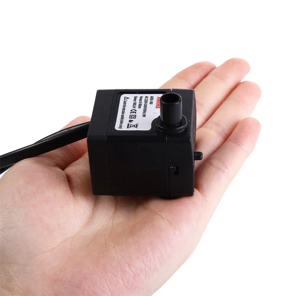 Aquarium 220V 3W Submersible Water Pump LED Fish Tank Fountain Fish Pond Tank EU Plug Aquario Water Pumps Fish Aquatic Pet Kit view 6