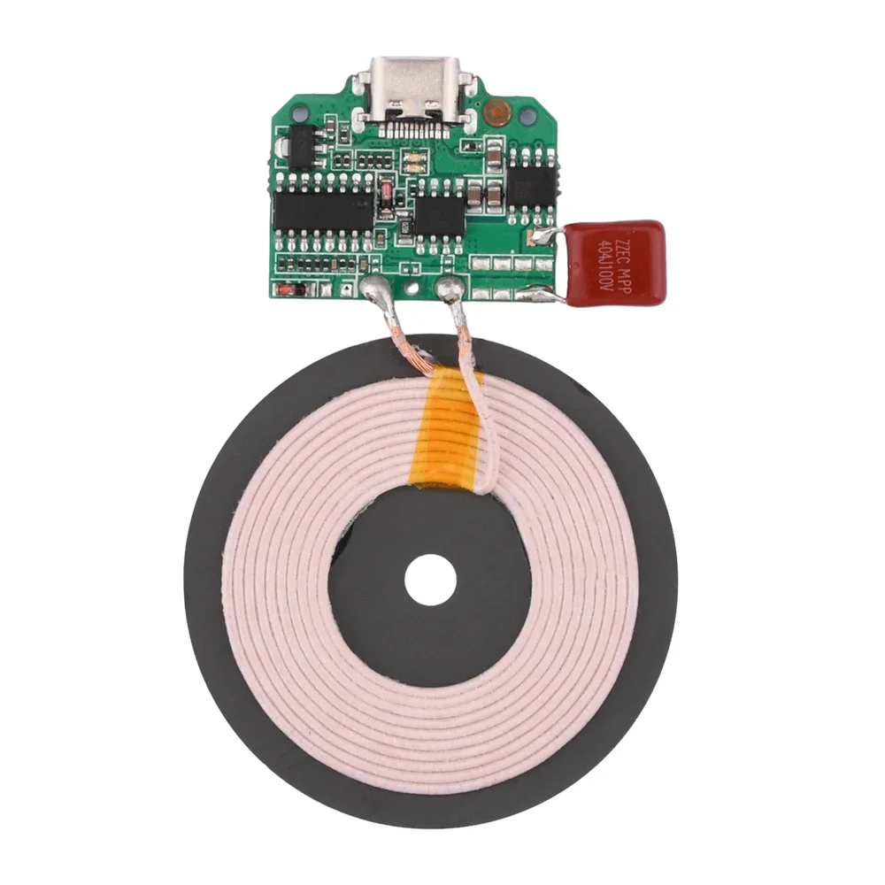 Modul Pengisi Daya Nirkabel Ponsel Motherboard Pengisi Daya Cepat 5-15W Modul PCBA Papan Pengisi Daya Nirkabel Pengisian Daya Cepat 12V