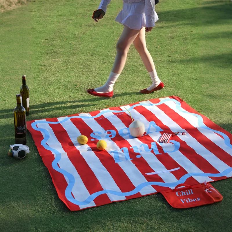 

Толстый коврик для пикника из оксфордской ткани, водонепроницаемый, влагостойкий, для кемпинга, пляжа, весенних прогулок, плед для пикника