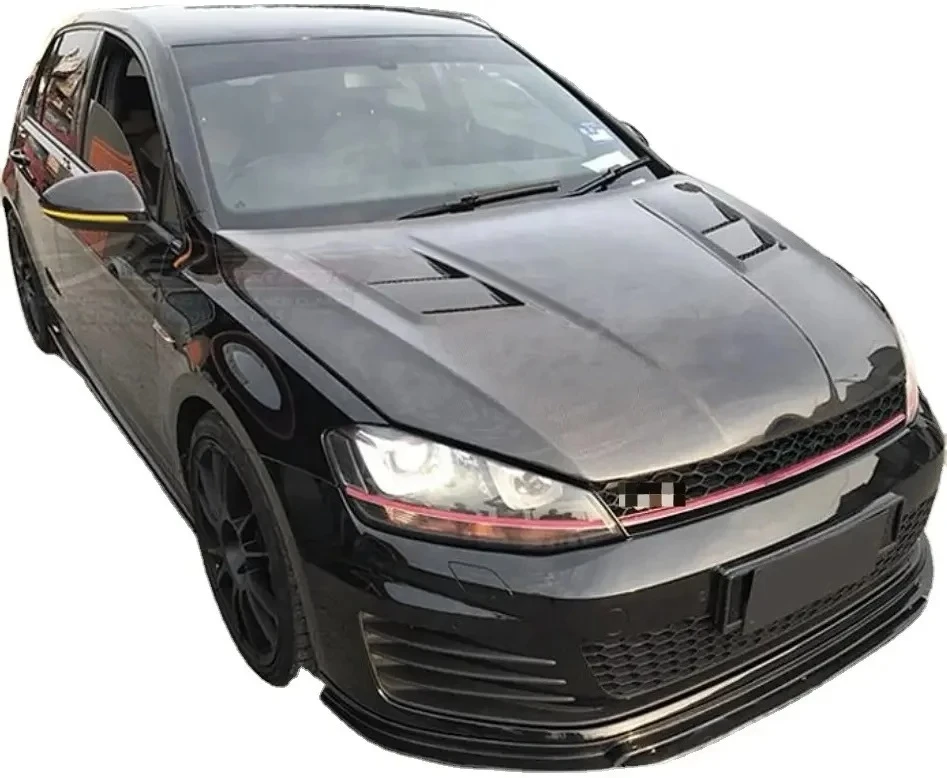 

For Volkswagen Golf 7 7.5 MK7 TR CMST GTI Style Carbon Fiber Hood 2014 2015 2016 2017 2018 2019