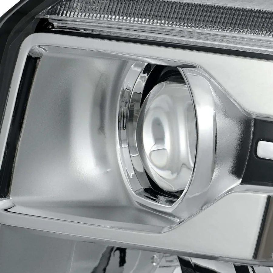 ل 20152020 جي إم سي يوكون يوكون XL مجموعة مصابيح أمامية HID كشافات سائق الجانب الأيسر استبدال مع سطوع محسن و Durab #6